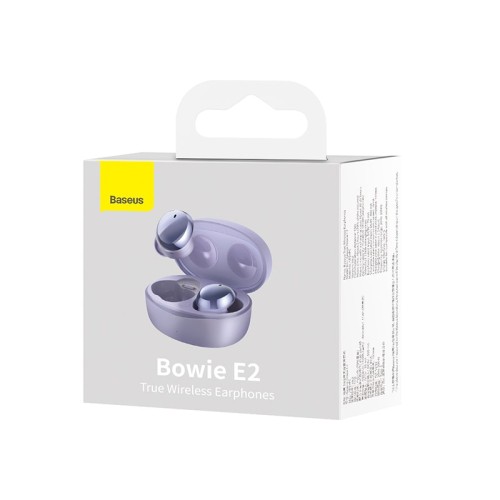 Навушники Baseus True Wireless Earphones Bowie E2 |BT5.2, 40/300mAh, 5H, Location, OTA| (NGTW090001) black