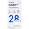 Навушники Bluetooth USAMS TWS NX10 |BT5.2, 35/320mAh, 5h| white