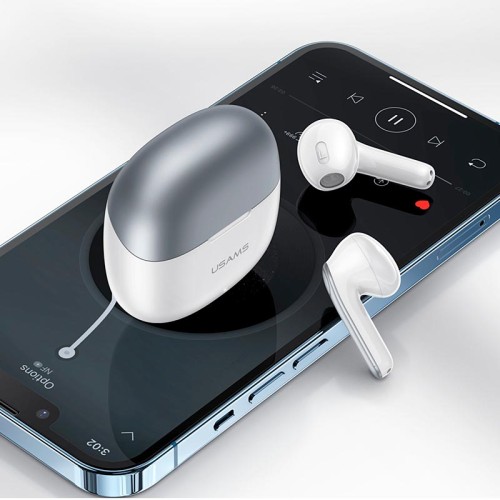 Навушники Bluetooth USAMS TWS Earbuds XH09 |BT5.1, 35/300mAh, 5.5h| blue