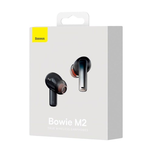 Навушники BASEUS True Wireless Earphones Bowie M2 |BT5.2, ANC, 40/400mAh, 5h| (NGTW140002) white