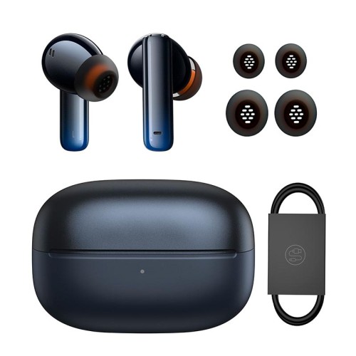 Навушники BASEUS True Wireless Earphones Storm 1 |BT5.2, 50/400mAh, ANC, 5h| (NGTW140201) black