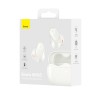 Навушники BASEUS Bowie True Wireless Earphones WM05 |BT5.2, 35/400mAh, ANC, 5h| (NGTW200002) white