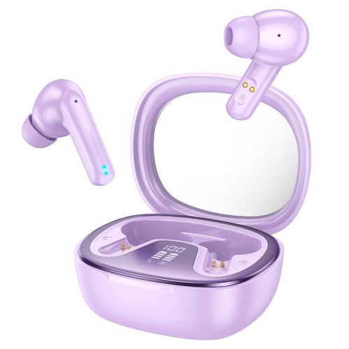 Навушники HOCO Shadow true wireless BT headset EQ6 |BT5.3, 40/320mAh, 7h| purple