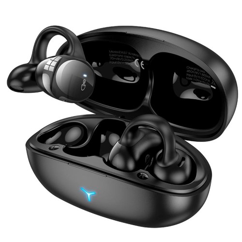 Навушники HOCO Auspicious clip-on true wireless BT headset EW57 |BT5.3, 70/450mAh, 11h| white