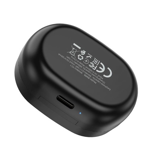 Навушники Borofone Manner true wireless BT headset BW06 |BT5.1, 30/300mAh, 4h| black