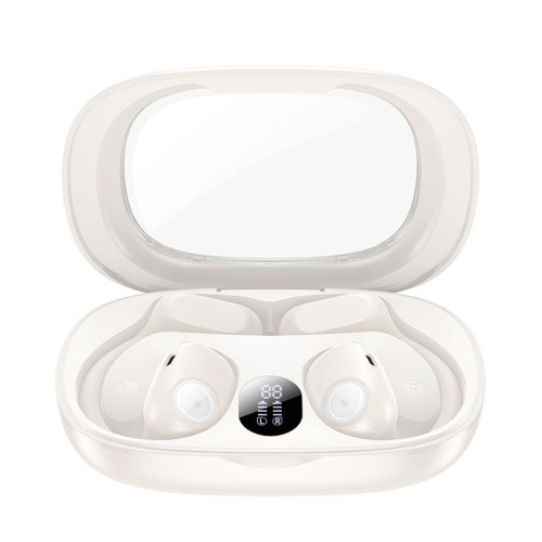 Навушники HOCO Spectrum true wireless BT headset EA1 |BT5.3, 90/500mAh, 10h| Milky white