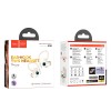 Навушники HOCO Pure joy in-ear true wireless BT headset EQ8 |BT5.3, 7/42h| Milky white