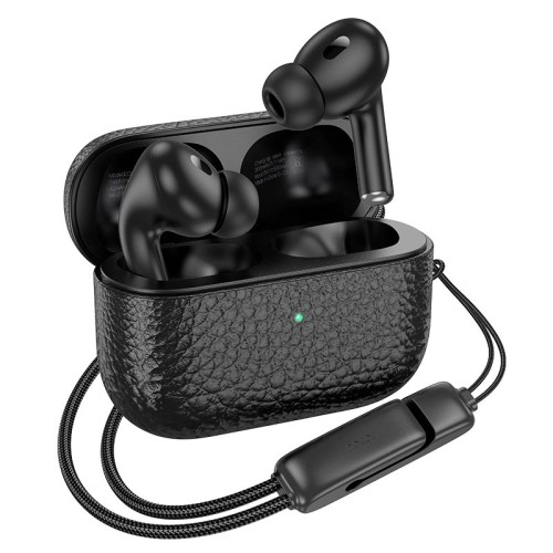 Навушники HOCO Duke true wireless BT headset EQ9 |BT5.3, 7/28h| black