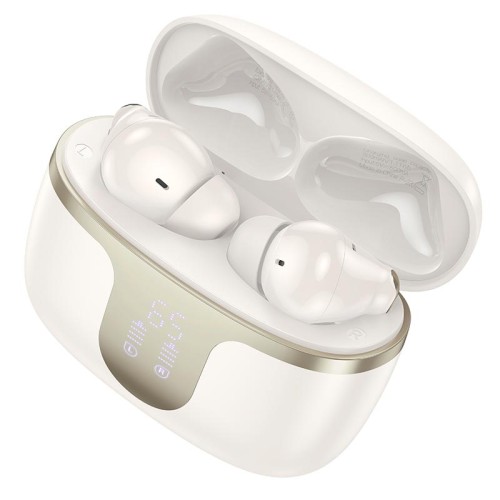 Навушники HOCO Harmony true wireless BT headset EQ10 |BT5.3, 7/28h| Milky white