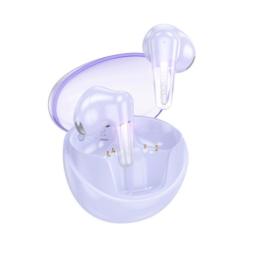 Навушники HOCO Magic true wireless BT headset EW202 |BT5.4, 35/350mAh, 6h, ipx4| Milky white