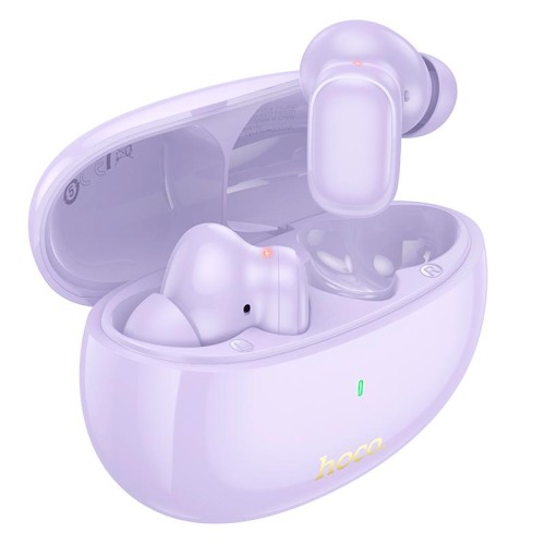 Навушники HOCO Praise true wireless ANC noise cancelling BT headset EQ17 |BT5.4, 40/400mAh, 7h| purple
