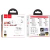 Навушники HOCO Praise true wireless ANC noise cancelling BT headset EQ17 |BT5.4, 40/400mAh, 7h| purple