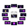 Навушники HOCO Randy true wireless BT headset with touch screen EW73 |BT5.4, 30/300mAh, 4h| white