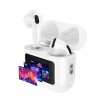 Навушники HOCO Randy true wireless BT headset with touch screen EW73 |BT5.4, 30/300mAh, 4h| white