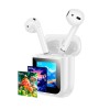 Навушники HOCO Magnificent true wireless touch screen BT headset EW80 |BT5.4, 30/300mAh, 4h| white