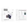 Навушники HOCO Magnificent true wireless touch screen BT headset EW80 |BT5.4, 30/300mAh, 4h| white