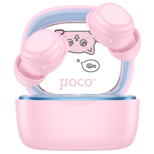 Навушники HOCO Friendly true wireless children BT headset EW111 |BT5.4, 30/250mAh, 4h| pink