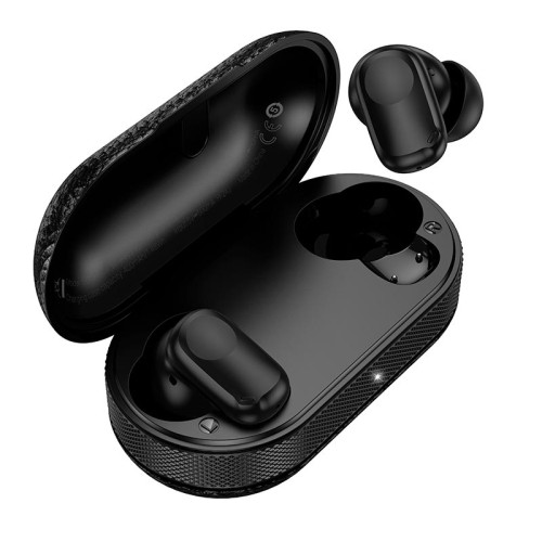 Навушники HOCO Duke V true wireless ANC+ENC noise reduction BT headset EQ19 Plus |BT5.4, 40/400mAh, 7h| black