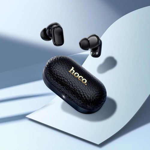 Навушники HOCO Duke V true wireless ANC+ENC noise reduction BT headset EQ19 Plus |BT5.4, 40/400mAh, 7h| black