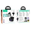 Навушники HOCO Sandy true wireless ANC+ENC noise reduction touch screen BT headset EQ21 |BT5.4, 40/400mAh, 7h| blue