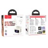 Навушники HOCO Sandy true wireless ANC+ENC noise reduction touch screen BT headset EQ21 |BT5.4, 40/400mAh, 7h| blue