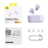 Навушники Baseus Bowie True Wireless Earphones E18 |BT5.3, 40/300mAh, IPX4, 2ENC Mic, 7.5h| purple