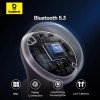 Навушники Baseus Bowie True Wireless Earphones E18 |BT5.3, 40/300mAh, IPX4, 2ENC Mic, 7.5h| white
