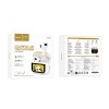 Навушники HOCO Gata true wireless touch screen BT headset EW87 |BT5.4, 30/280mAh, 4/20h| white