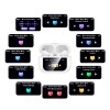 Навушники HOCO Rampino true wireless ANC touch screen BT headset EW88 |BT5.4, 30/280mAh, 4/20h| white