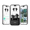 Навушники HOCO Rhyme true wireless six microphones noise reduction BT headset EQ35 |BT5.4, ANC/ENC, App, 7/35h| black