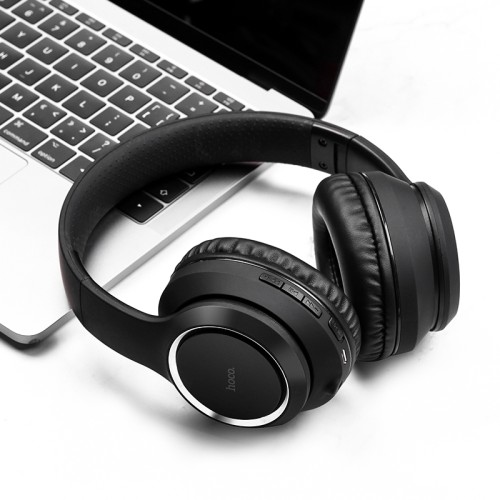 Навушники Bluetooth HOCO Journey Hi-Res W28 red