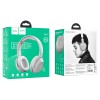 Навушники bluetooth HOCO Art sount BT headset W33 |BT5.0, AUX, Type-C, 15H| black