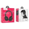 Навушники bluetooth HOCO Art sount BT headset W33 |BT5.0, AUX, Type-C, 15H| blue