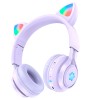 Навушники HOCO Cat ear kids BT headphones W39 |BT5.3, AUX, 10H, 85db| blue