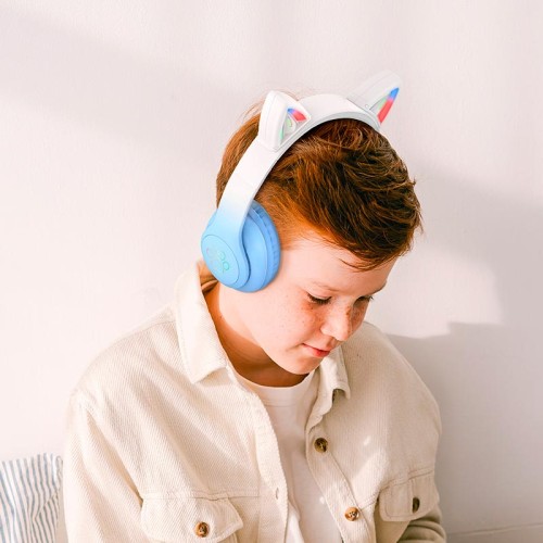 Навушники HOCO Cat ears BT headphones W42 |BT5.3, AUX/TF, 10h| Cherry blossom