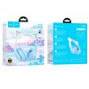 Навушники HOCO Cat ears BT headphones W42 |BT5.3, AUX/TF, 10h| Crystal blue
