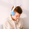 Навушники HOCO Cat ears BT headphones W42 |BT5.3, AUX/TF, 10h| Crystal blue