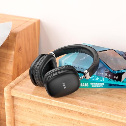 Навушники HOCO wireless headphones W35 |BT5.3, AUX/TF, 40h| silver