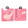 Навушники HOCO Charm BT headphones W41 |BT5.3, AUX/TF, 7h| pink