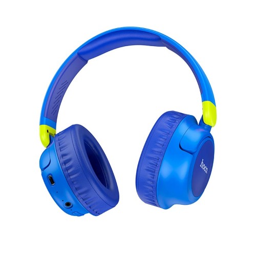Навушники HOCO Adventure BT headphones W43 |BT5.3, AUX/TF, 25h, Touch Control| purple