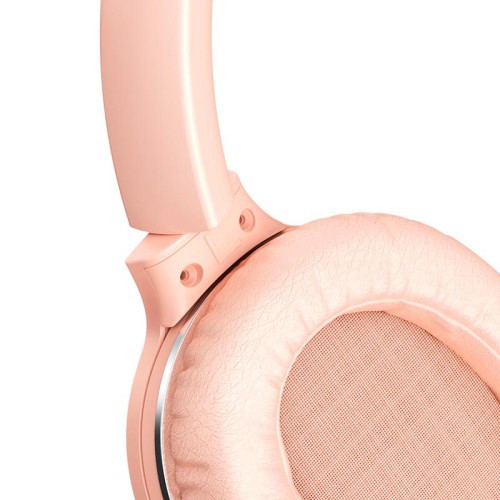 Навушники Baseus Encok Wireless headphone D02 Pro |BT5.3/AUX, 50h| (NGTD010301) pink