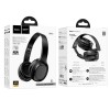 Навушники HOCO Charm BT headset W46 |BT5.3/AUX, 20h, Type-C| Light Blue