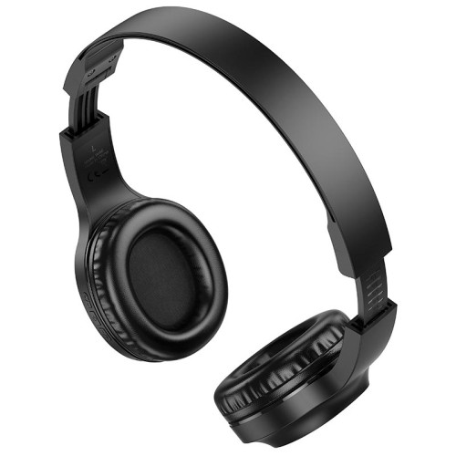 Навушники HOCO Charm BT headset W46 |BT5.3/AUX, 20h, Type-C| Light Blue