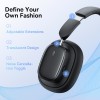 Навушники Baseus Bowie H1i Noise-Cancellation Wireless Headphones |BT5.3/3.5mm, 100h, ANC| black