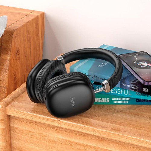 Навушники HOCO W35 Max Joy BT headphones |BT5.3/AUX/TF, 90h| black