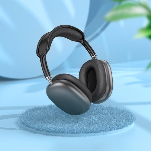 Навушники Borofone Elegant BT headphones BO22 |BT5.3, AUX/TF| Space gray