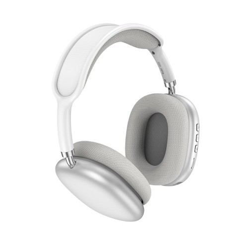 Навушники Borofone Elegant BT headphones BO22 |BT5.3, AUX/TF| silver