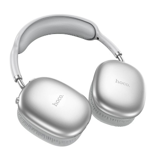 Навушники HOCO Triumph BT headphones W35 Air |BT5.3, AUX/TF, 45h| silver