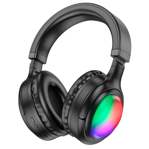 Навушники HOCO Focus BT headphones W48 |BT5.3, AUX/BT/TF, 46h| black
