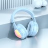 Навушники HOCO Focus BT headphones W48 |BT5.3, AUX/BT/TF, 46h| blue